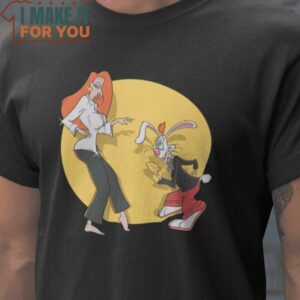 Rabbit Fiction Who Framed Roger Rabbit T-Shirt, Retro Halloween Shirt for Sale