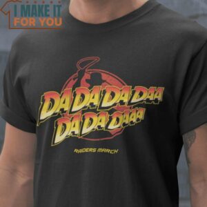 Raiders March Indiana Jones T-Shirt, Retro Halloween Shirt for Sale