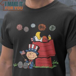 Sleeping Murica Peanuts T-Shirt, Retro Halloween Shirt for Sale
