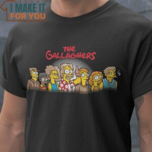 The Gallaghers The Simpsons T-Shirt, Retro Halloween Shirt for Sale