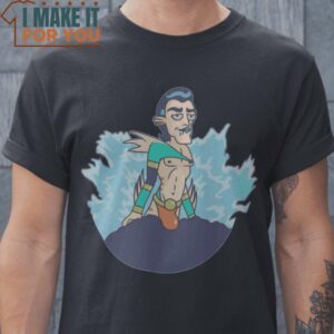 The Little Nimbus Mr. Nimbus Rick and Morty T-Shirt, Retro Halloween Shirt for Sale