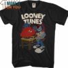 DJ Gossamer and MC Taz Looney Tunes T-Shirt, Vintage Looney Tunes tee for Adults