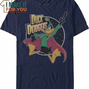 Duck Dodgers Looney Tunes T-Shirt, Vintage Looney Tunes tee for Adults