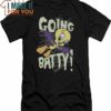 Going Batty Looney Tunes T-Shirt, Vintage Looney Tunes tee for Adults