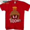 Kaboom Marvin The Martian Looney Tunes T-Shirt, Vintage Looney Tunes tee for Adults