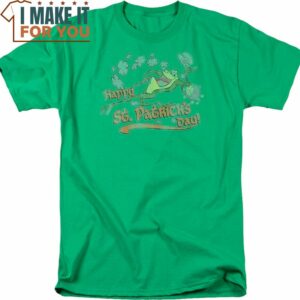 Michigan J. Frog St. Patrick’s Day Looney Tunes T-Shirt, Vintage Looney Tunes tee for Adults