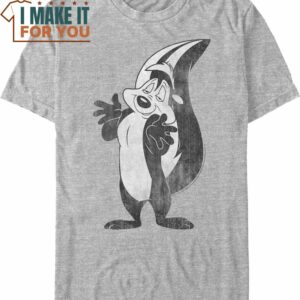 Pepe Le Pew Looney Tunes T-Shirt, Vintage Looney Tunes tee for Adults