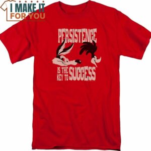 Persistence Is The Key To Success Looney Tunes T-Shirt, Vintage Looney Tunes tee for Adults