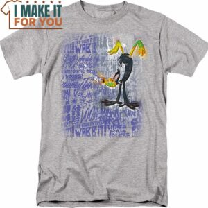 Psychedelic Daffy Duck Looney Tunes T-Shirt, Vintage Looney Tunes tee for Adults