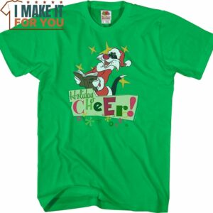 Sylvester the Cat Christmas Looney Tunes T-Shirt, Vintage Looney Tunes tee for Adults