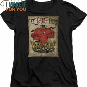 Womens Gossamer From The Depths Looney Tunes Shirt, Vintage Looney Tunes tee for Adults
