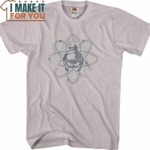 Distressed Marvin The Martian Looney Tunes T-Shirt, Vintage Looney Tunes tee for Adults