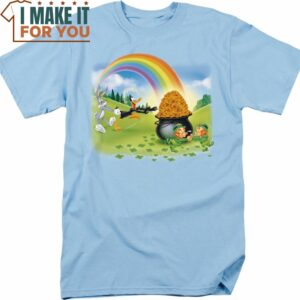 Leprechaun Gold Looney Tunes T-Shirt, Vintage Looney Tunes tee for Adults
