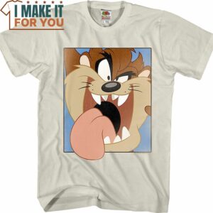 Tasmanian Devil Looney Tunes T-Shirt, Vintage Looney Tunes tee for Adults