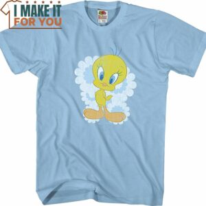 Tweety Bird Looney Tunes T-Shirt, Vintage Looney Tunes tee for Adults