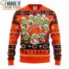 Chicago Bears 12 Grinch Xmas Day NFL Christmas Ugly Sweater, Best Christmas Gift for Chicago Bears Fans