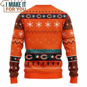 Chicago Bears 12 Grinch Xmas Day NFL Christmas Ugly Sweater Best Christmas Gift for Chicago Bears Fans 2
