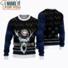 Chicago Bears Christmas Reindeer Black Ugly Christmas Sweater, Perfect Christmas Gift for a Chicago Bears Fan