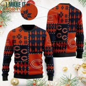 Chicago Bears Classic Ugly Christmas Sweaters, Christmas Gifts for Chicago Bears Fans