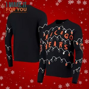 Chicago Bears Football Christmas Ugly Sweater Perfect Christmas Gift for a Chicago Bears Fan 2