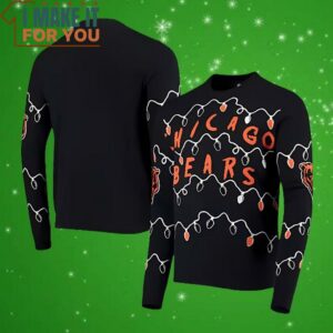Chicago Bears Football Christmas Ugly Sweater Perfect Christmas Gift for a Chicago Bears Fan 4