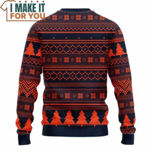 Chicago Bears Groot Hug NFL Christmas Ugly Sweater Best Christmas Gift for Chicago Bears Fans 2