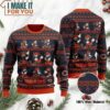 Chicago Bears Mickey Mouse Team Holiday Party Ugly Christmas Sweater, Christmas Gifts for Chicago Bears Fans