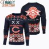 Chicago Bears NFL Super Bowl Commemorative Ugly Sweater, Perfect Christmas Gift for a Chicago Bears Fan