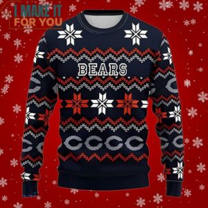 Chicago Bears Ugly Christmas Sweater 3D Gift For Fans Perfect Christmas Gift for a Chicago Bears Fan 2