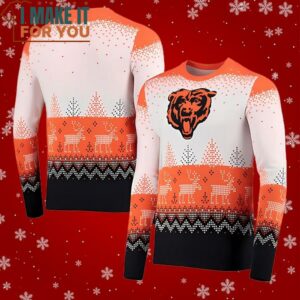 Chicago Bears Ugly Christmas Sweater Full Print For Men And Women Perfect Christmas Gift for a Chicago Bears Fan 2