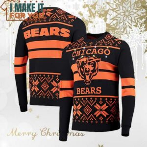 Chicago Bears Ugly Christmas Sweater Full Print For Chicago Bears Fans Perfect Christmas Gift for a Chicago Bears Fan 4