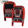 Men’s Chicago Bears TouchDown Logo Ugly Christmas Sweater, Perfect Christmas Gift for a Chicago Bears Fan