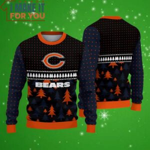 Men's Chicago Bears Ugly Christmas Sweater For Christmas Holiday Perfect Christmas Gift for a Chicago Bears Fan 3
