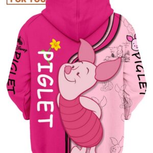 Adorable Piglet Hoodie Cartoon Hoodies for All Ages and Styles 2