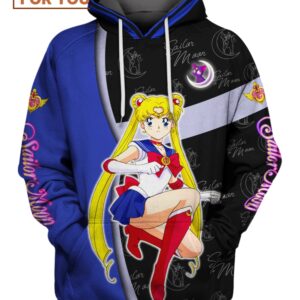 Beautiful Sailor Moon Hoodie, Cartoon Hoodies for All Ages and Styles