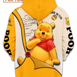 Charming Winnie The Pooh Hoodie Cartoon Hoodies for All Ages and Styles 2