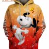 Colorful Snoopy Hoodie, Cartoon Hoodies for All Ages and Styles