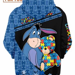 Choose Kind Eeyore Hoodie Cartoon Hoodies for All Ages and Styles 2