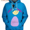 Eeyore Donkey Hoodie, Cartoon Hoodies for All Ages and Styles