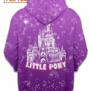Little Pony Hoodie Fun and Stylish artoon Hoodie for Kids and Adults 2