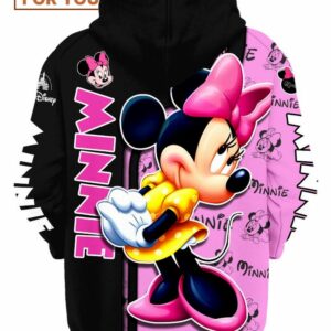 Minnie Mouse Hoodie Fun and Stylish artoon Hoodie for Kids and Adults 2