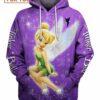 Purple Tinker Bell Hoodie, Great Gift for Any Cartoon Lover