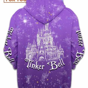 Purple Tinker Bell Hoodie Great Gift for Any Cartoon Lover 2