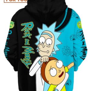 Rick and Morty Hoodie Great Gift for Any Cartoon Lover 2