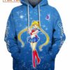 Sailor Moon Hoodie, Great Gift for Any Cartoon Lover
