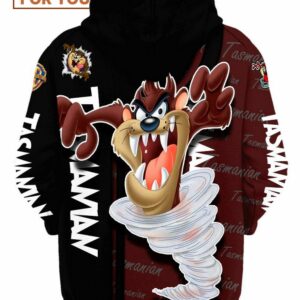 Tasmanian Devil Hoodie Great Gift for Any Cartoon Lover 2