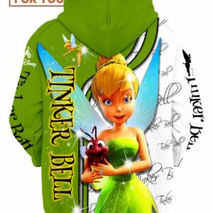 Tinker Bell Hoodie Great Gift for Any Cartoon Lover 2