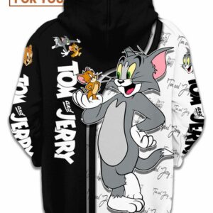 Tom and Jerry Hoodie Great Gift for Any Cartoon Lover 2