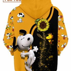 You are my sunshine Snoopy Hoodie Great Gift for Any Cartoon Lover 2