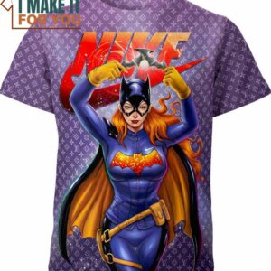 Batgirl Nike Louis Vuitton Dc Comics Shirt, Stylish Nike Graphic Tee